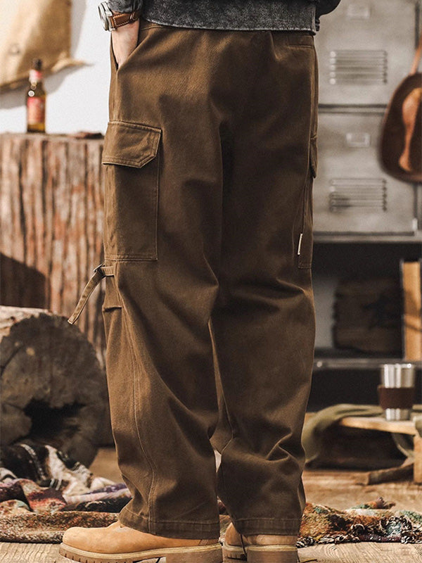 Men’s Relaxed Fit Multi-Pocket Cargo Pants