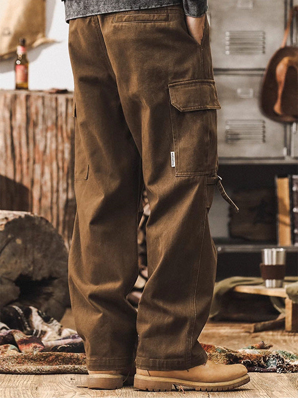 Men’s Relaxed Fit Multi-Pocket Cargo Pants