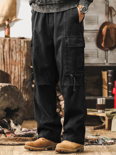 Men’s Relaxed Fit Multi-Pocket Cargo Pants