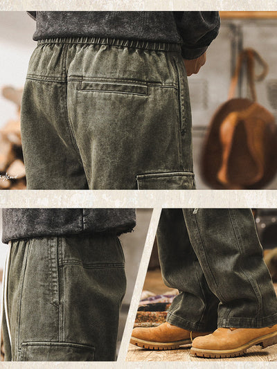 Men’s Relaxed Fit Multi-Pocket Cargo Pants