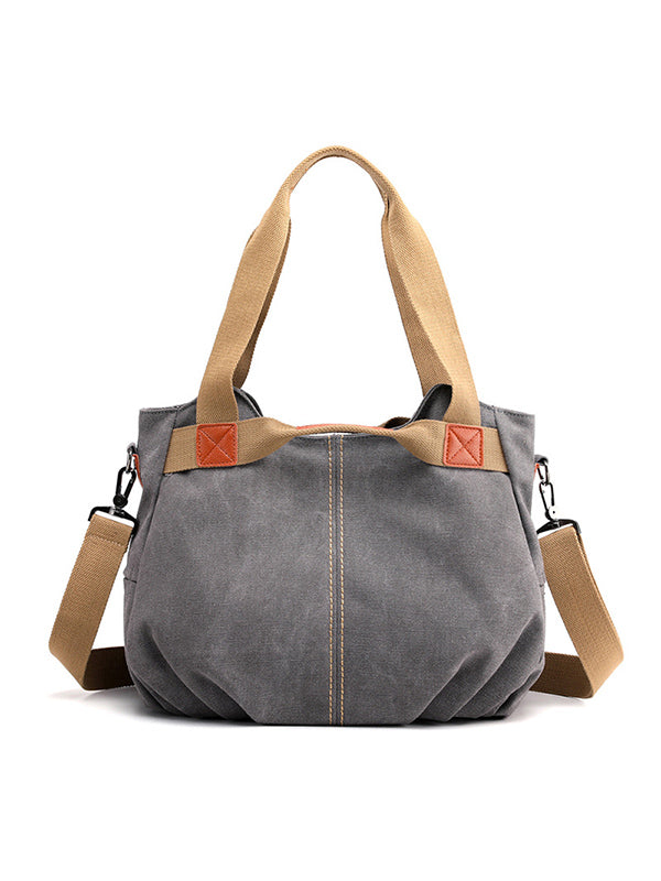 Convertible Washed Canvas Bag