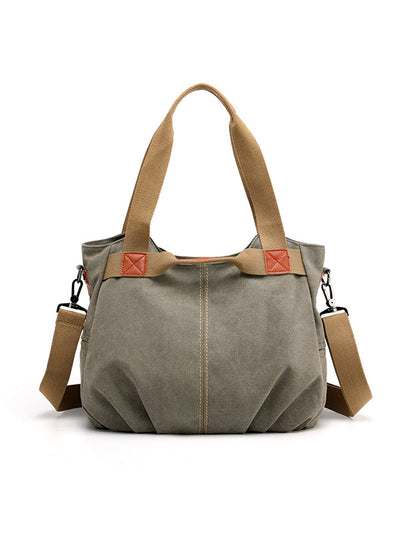 Convertible Washed Canvas Bag