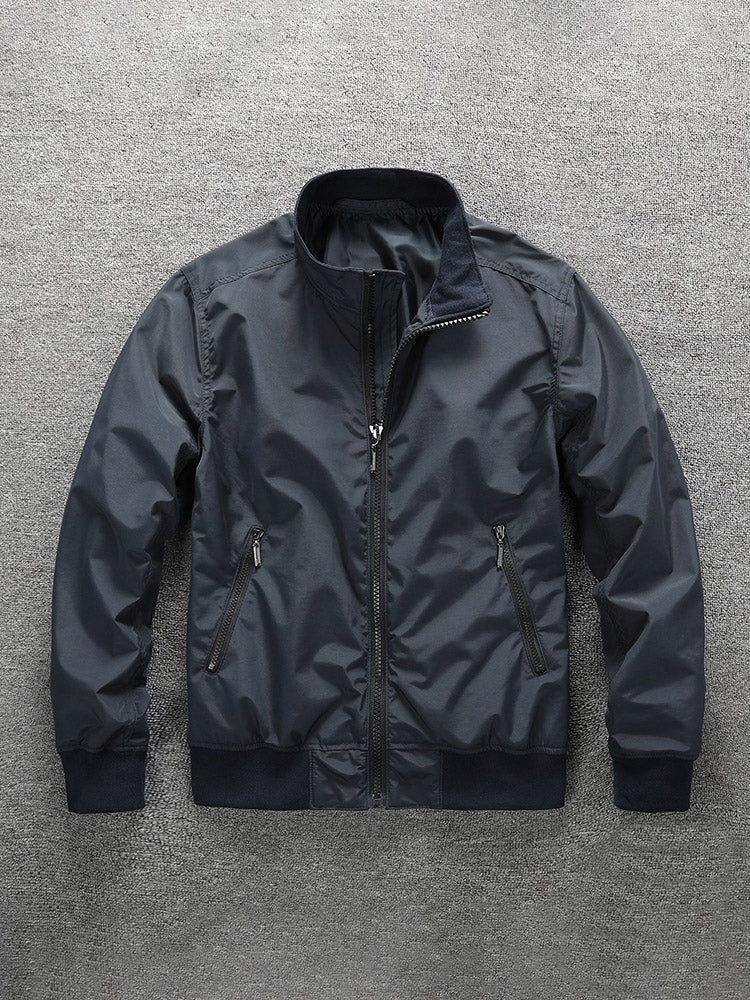 Classic Men's Lightweight Bomber Jacket