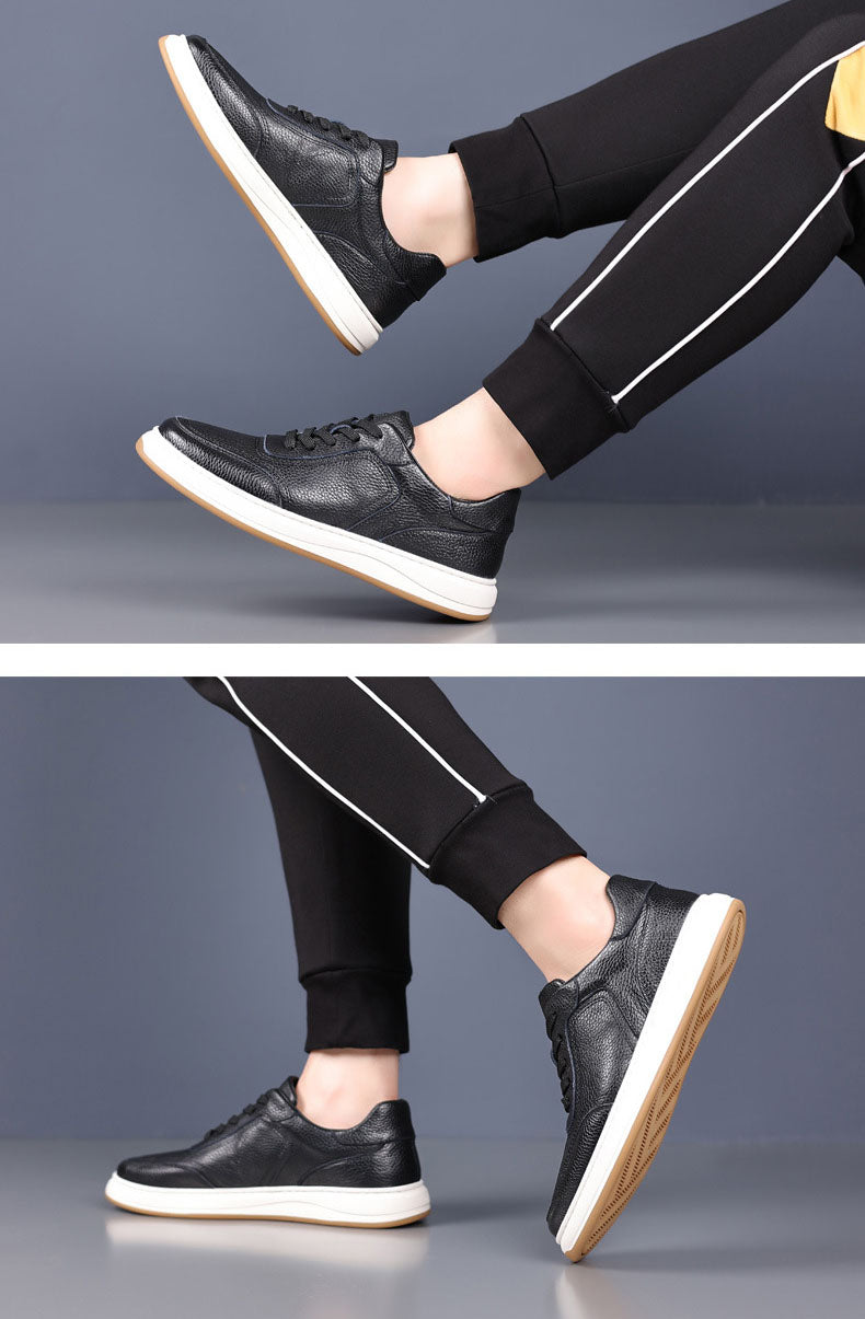 Men's Casual Leather Sneakers