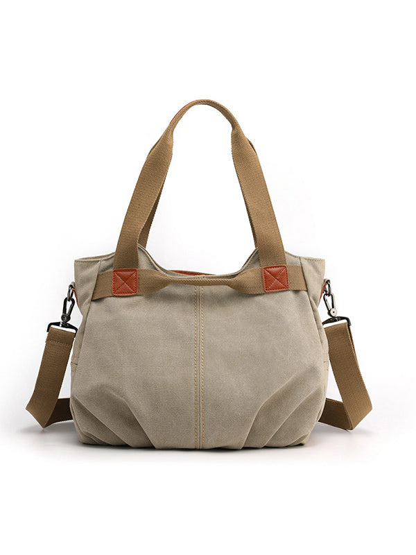 Convertible Washed Canvas Bag