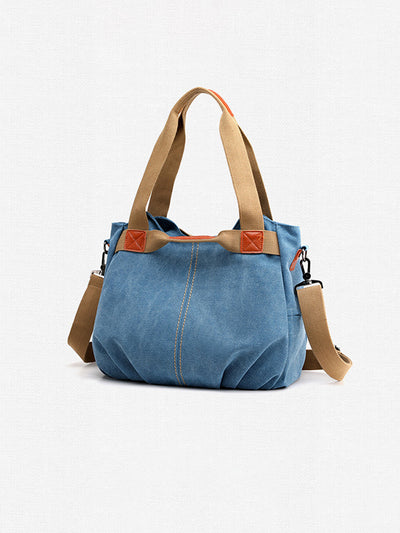 Convertible Washed Canvas Bag