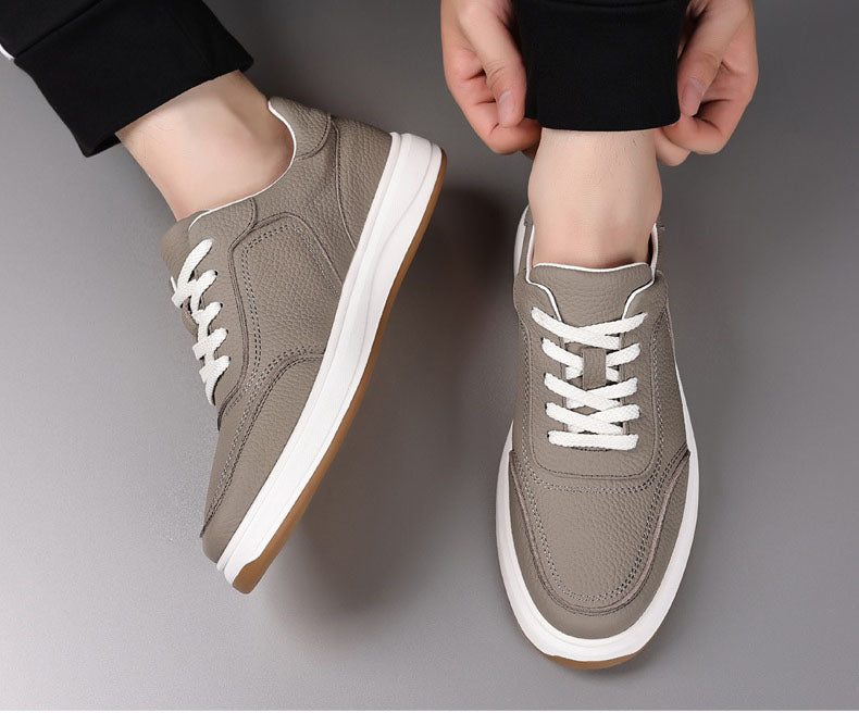 Men's Casual Leather Sneakers