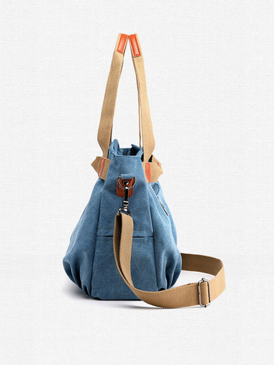 Convertible Washed Canvas Bag