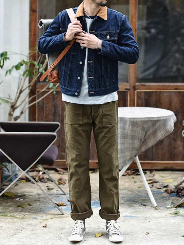Men's Straight Casual Pants Inspired by OG-107 Fatigue Pants Men's Straight Casual Pants Inspired by OG-107 Fatigue Pants