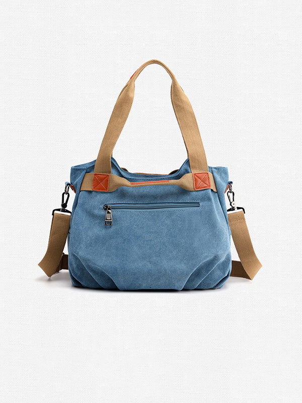 Convertible Washed Canvas Bag