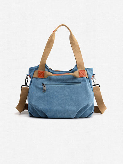 Convertible Washed Canvas Bag