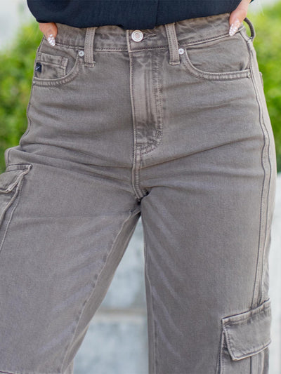 Women’s Relaxed Fit Denim Cargo Pants
