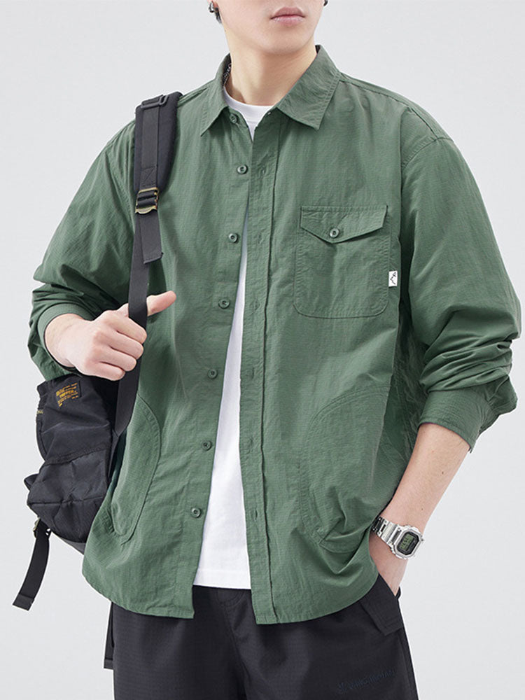 Men's Casual Nylon Shirt