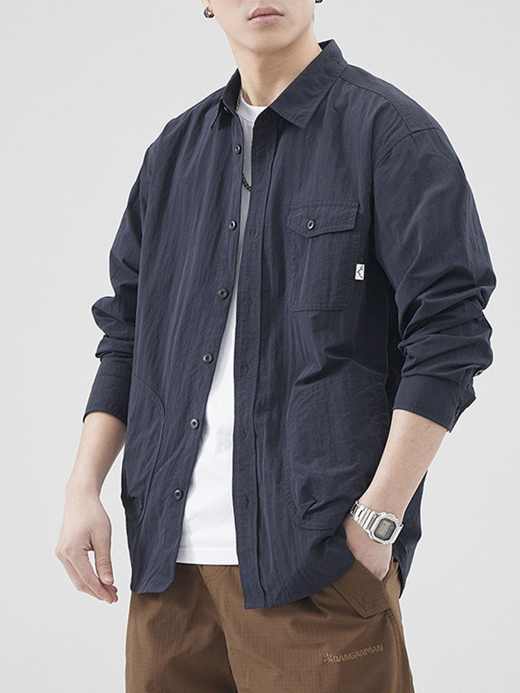Men's Casual Nylon Shirt