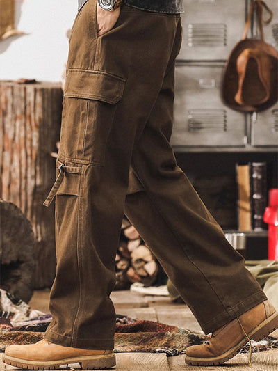 Men’s Relaxed Fit Multi-Pocket Cargo Pants