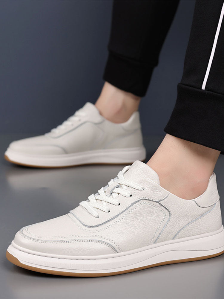 Men's Casual Leather Sneakers