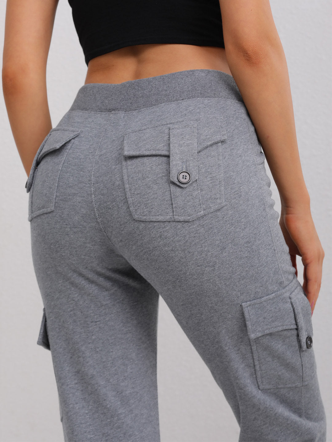 Fleece Cargo Jogger Pants