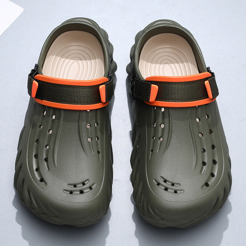 Men's Casual Thick-Soled Non-Slip EVA Clogs