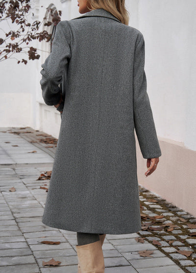 Women's Longline Double-Breasted Trench Coats
