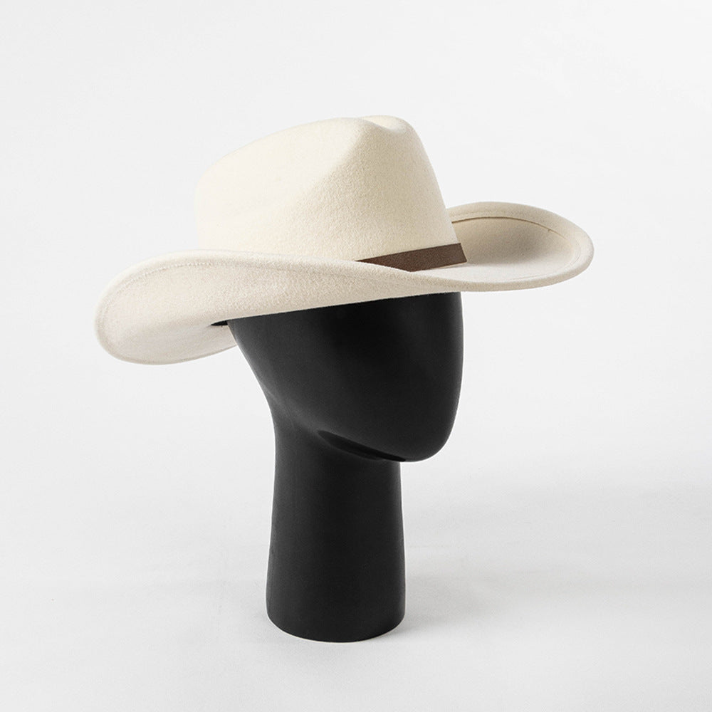 Classic Western Women's Cowboy Hat in Ivory