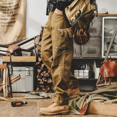 Men's Vintage-Inspired Cargo Pants