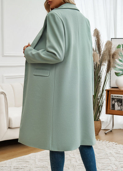 Women's Longline Double-Breasted Trench Coats