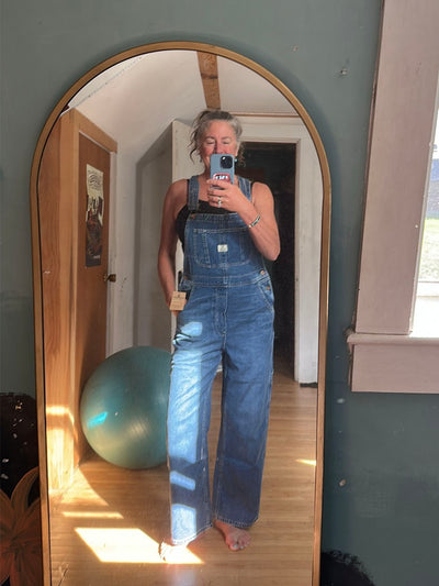 Women's Denim Bib Overalls