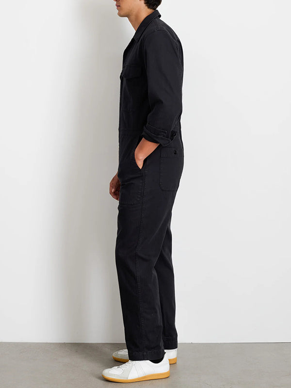 Men's Slim Fit Zip Jumpsuit