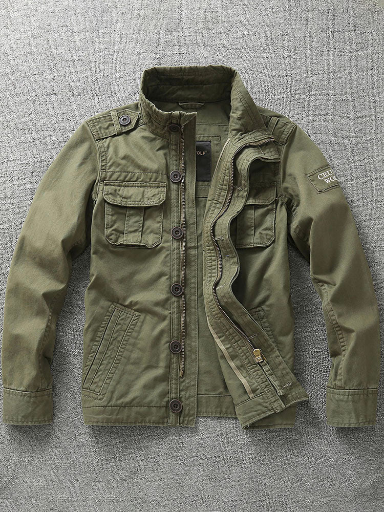 Military Style Work Jacket