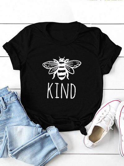 Bee Kind グラフィック T シャツ