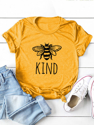 Bee Kind グラフィック T シャツ