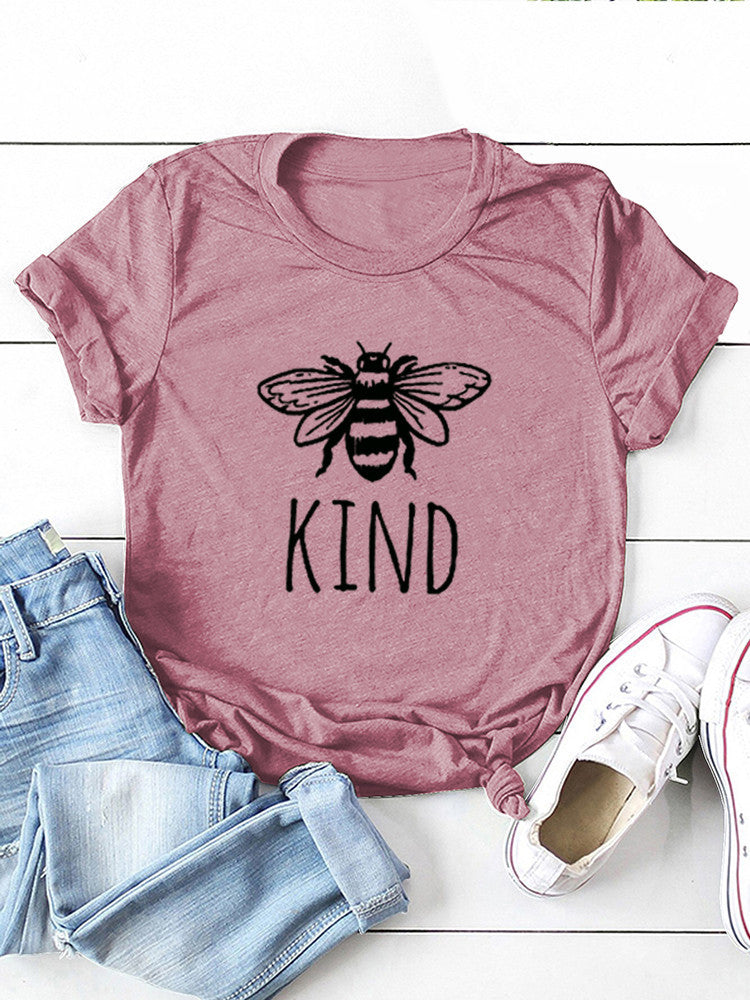 Bee Kind グラフィック T シャツ